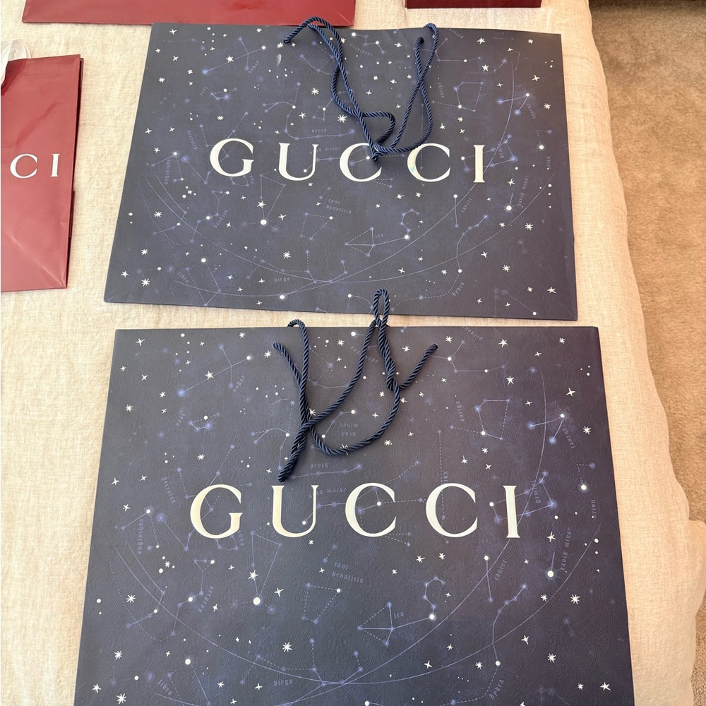 Gucci Empty Bags Boxes Ribbons Authentic Carious Sizes - Picture 4 of 7